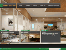 Tablet Screenshot of modulvegger.no